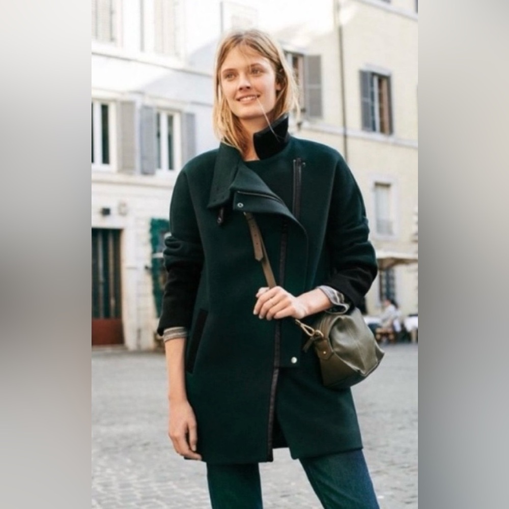 Madewell City Grid Coat
